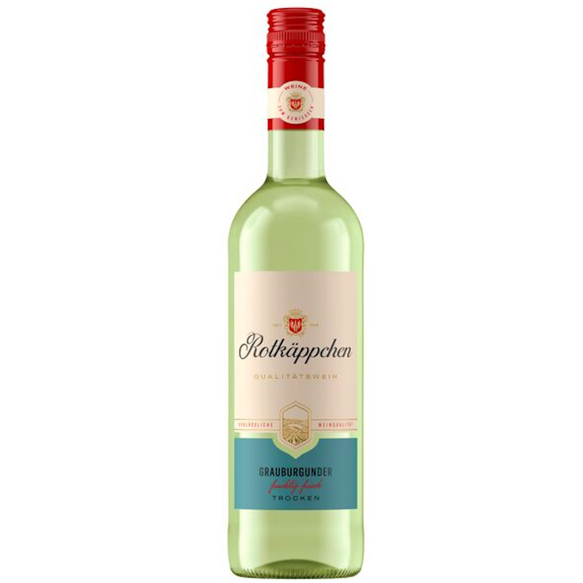 Rotkäppchen Grauburgunder trocken, weiß  (6x0.75l Fl.  Pfandfrei)