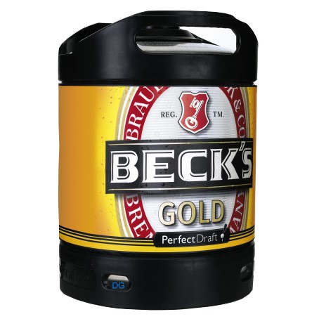 Beck's Gold Perfect Draft Faß (1/6 Ltr.)