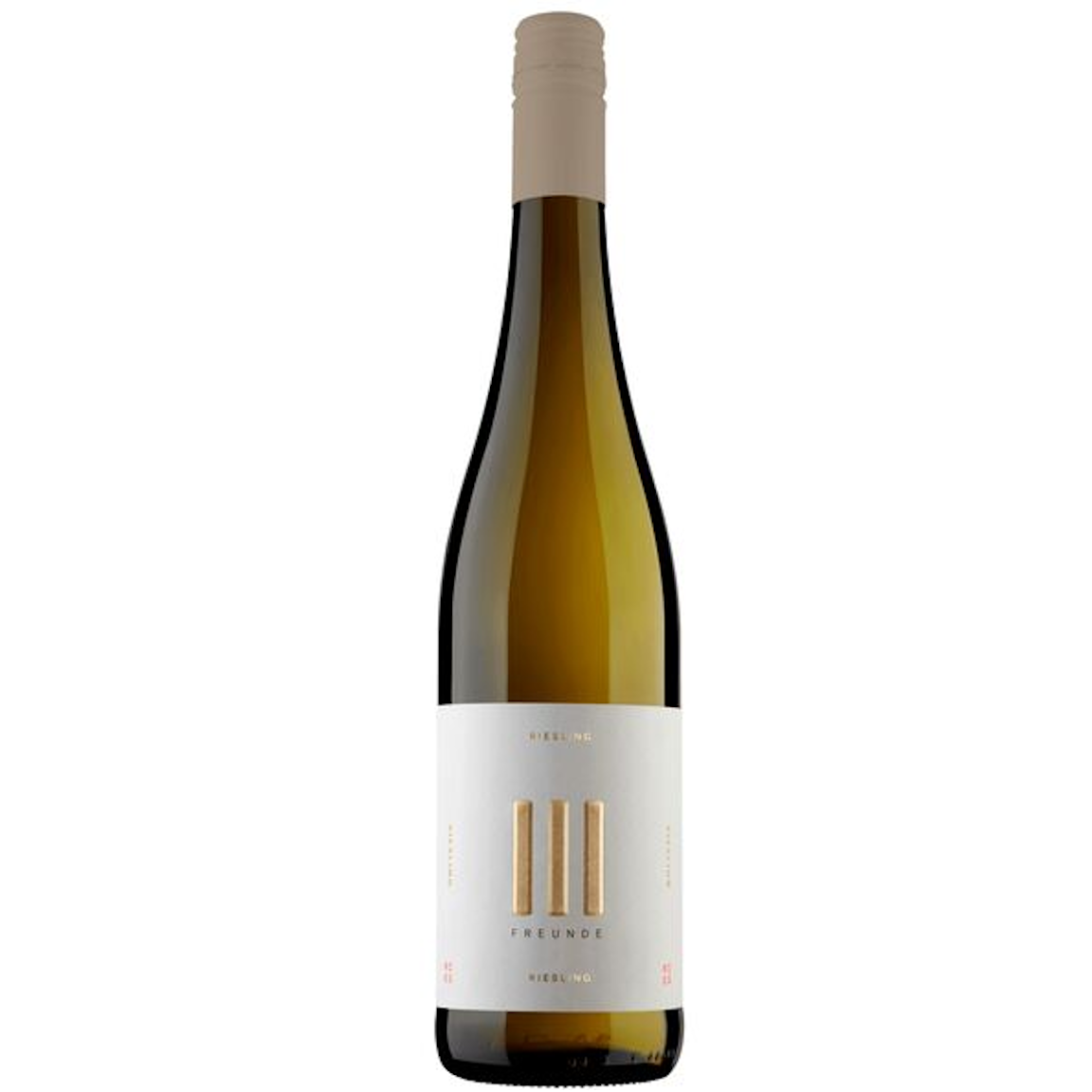 III Freunde Riesling, trocken (1x0.75l Fl. Pfandfrei)