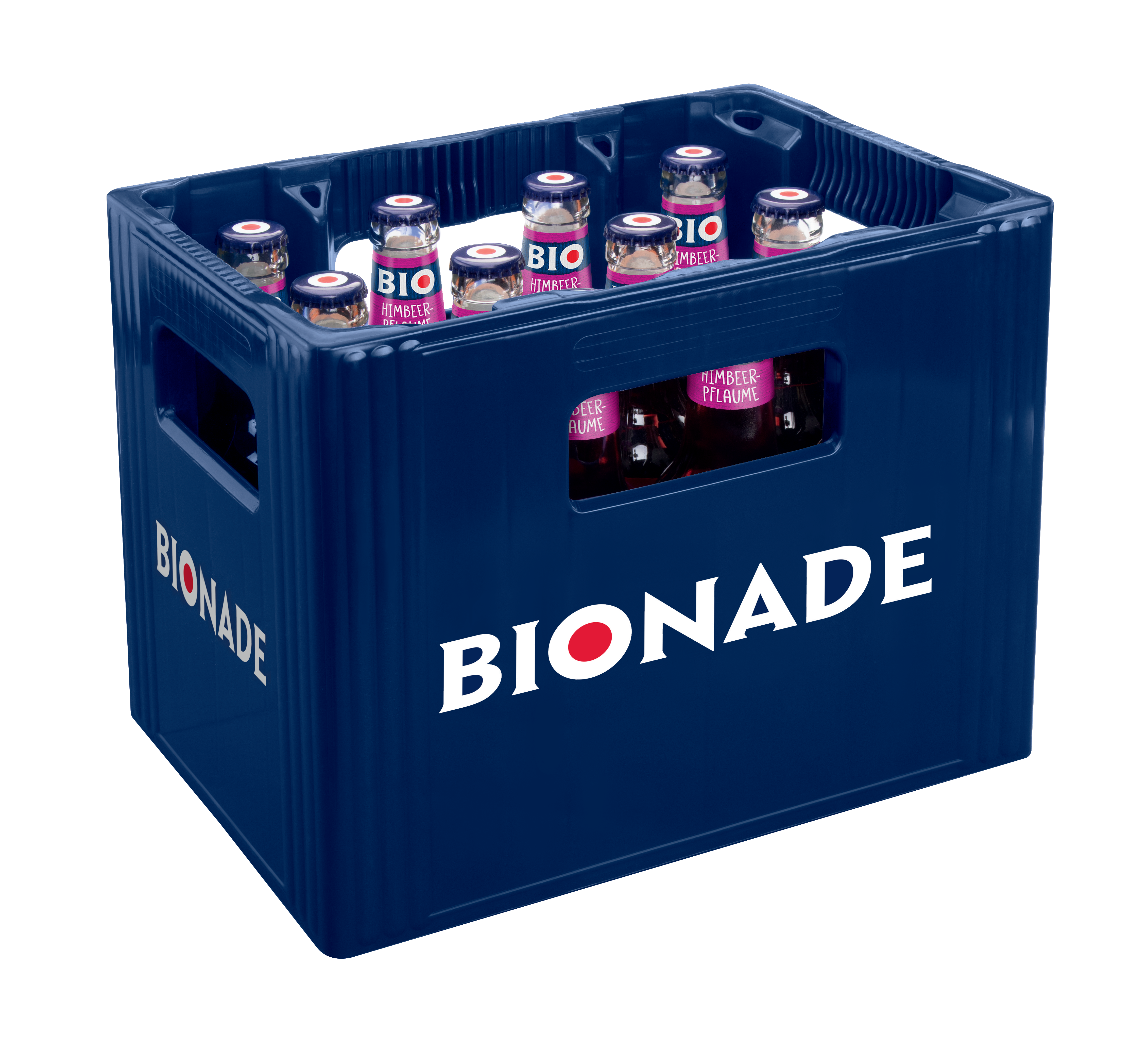 Bionade Himbeer-Pflaume (12/0,33 Ltr. Glas MEHRWEG)