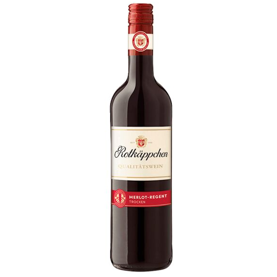 Rotkäppchen Merlot Regent trocken, rot  (6x0.75l Fl.  Pfandfrei)
