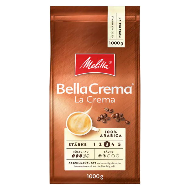 Melitta BellaCrema Cafe LaCrema (1000 g.)