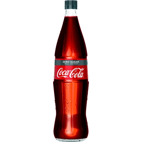 Coca Cola Zero 6/1 Ltr. Glas MEHRWEG