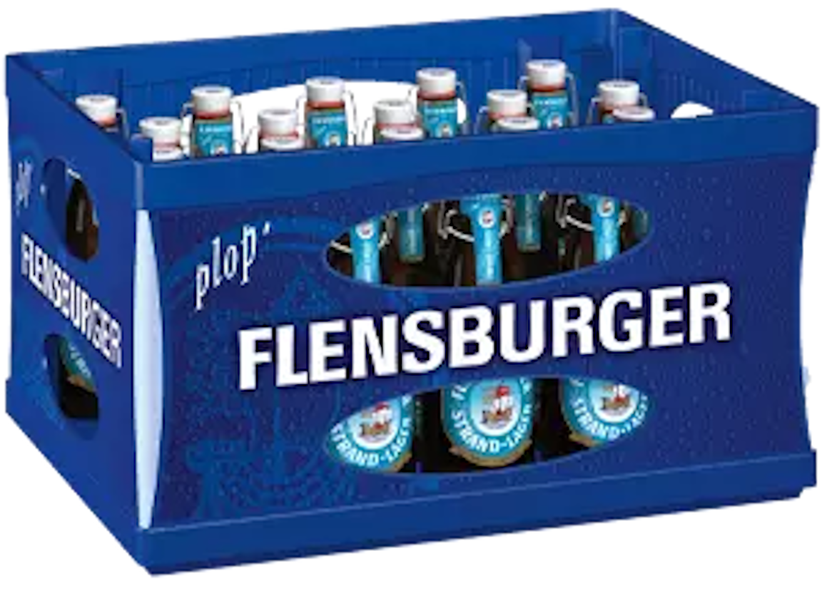 FLENSBURGER STRAND-LAGER (20/0,33 Ltr. Glas MEHRWEG)