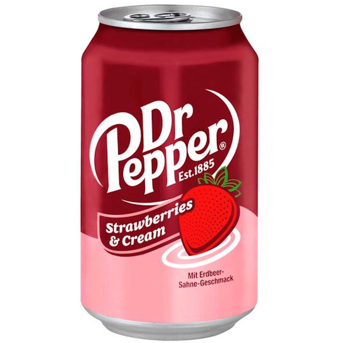 Dr. Pepper Strawberries & Cream  (24/0,33 Ltr. Dose EINWEG)
