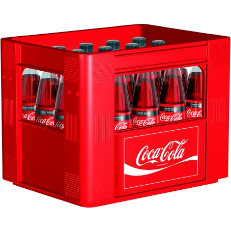 Coca Cola Zero (20/0,5 Ltr. Glas MEHRWEG)