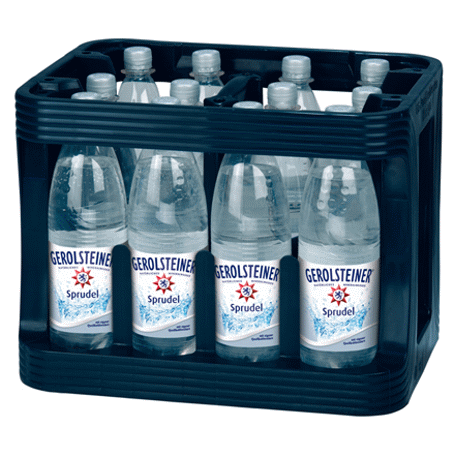 Gerolsteiner Sprudel (12/1 Ltr. PET MEHRWEG)