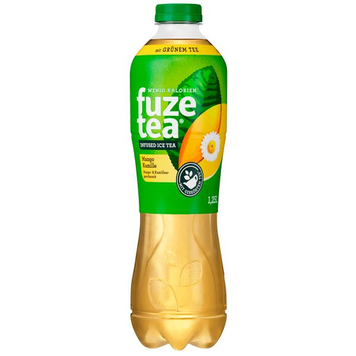 Fuze Tea Grüner Tee Mango Kamille (6/1,25 Ltr. PET EINWEG)