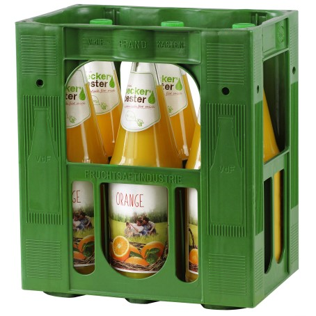 Beckers Bester Orangensaft (6/1 Ltr. Glas MEHRWEG)