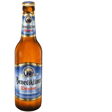 Benediktiner Weissbier alkoholfrei (20/0,5 Ltr. Mehrweg)