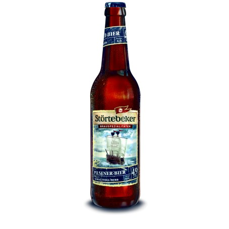 Störtebeker Pilsner Bier (20/0,5 Ltr. Glas MEHRWEG)