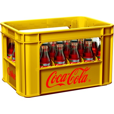 Coca Cola Zero (24/0,2 Ltr. Glas MEHRWEG)