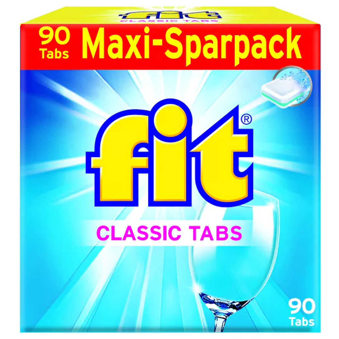 fit Classic Tabs Maxi-Sparpack XXL (90 Stück)