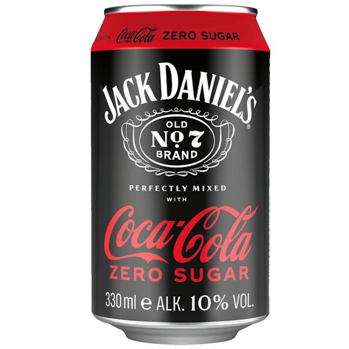 Jack Daniel's & Coca-Cola Zero  (12/0,33 Ltr. Dose EINWEG)