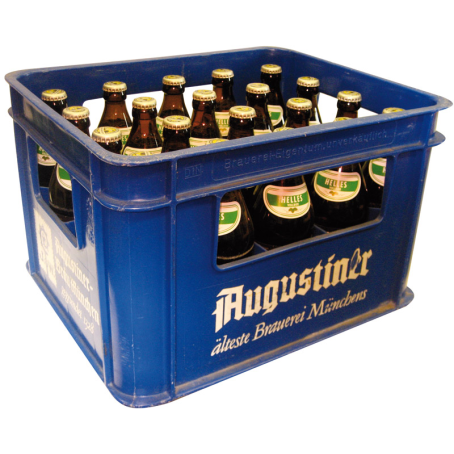 Augustiner Lagerbier hell (20/0,5 Ltr. Glas MEHRWEG)