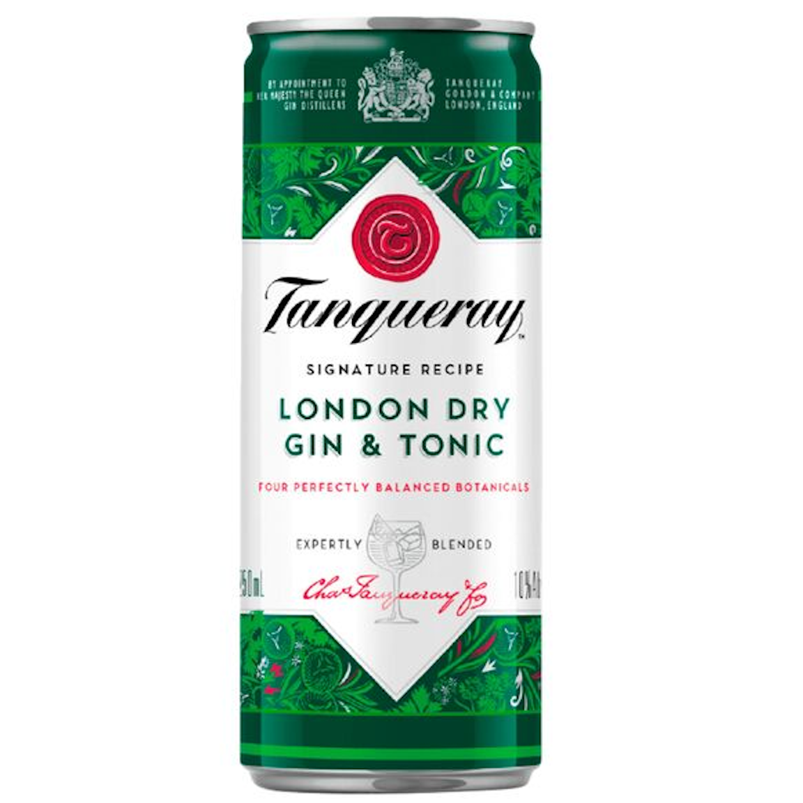 Tanqueray London Dry Gin & Tonic  (12/0,25 Ltr. Dose EINWEG)