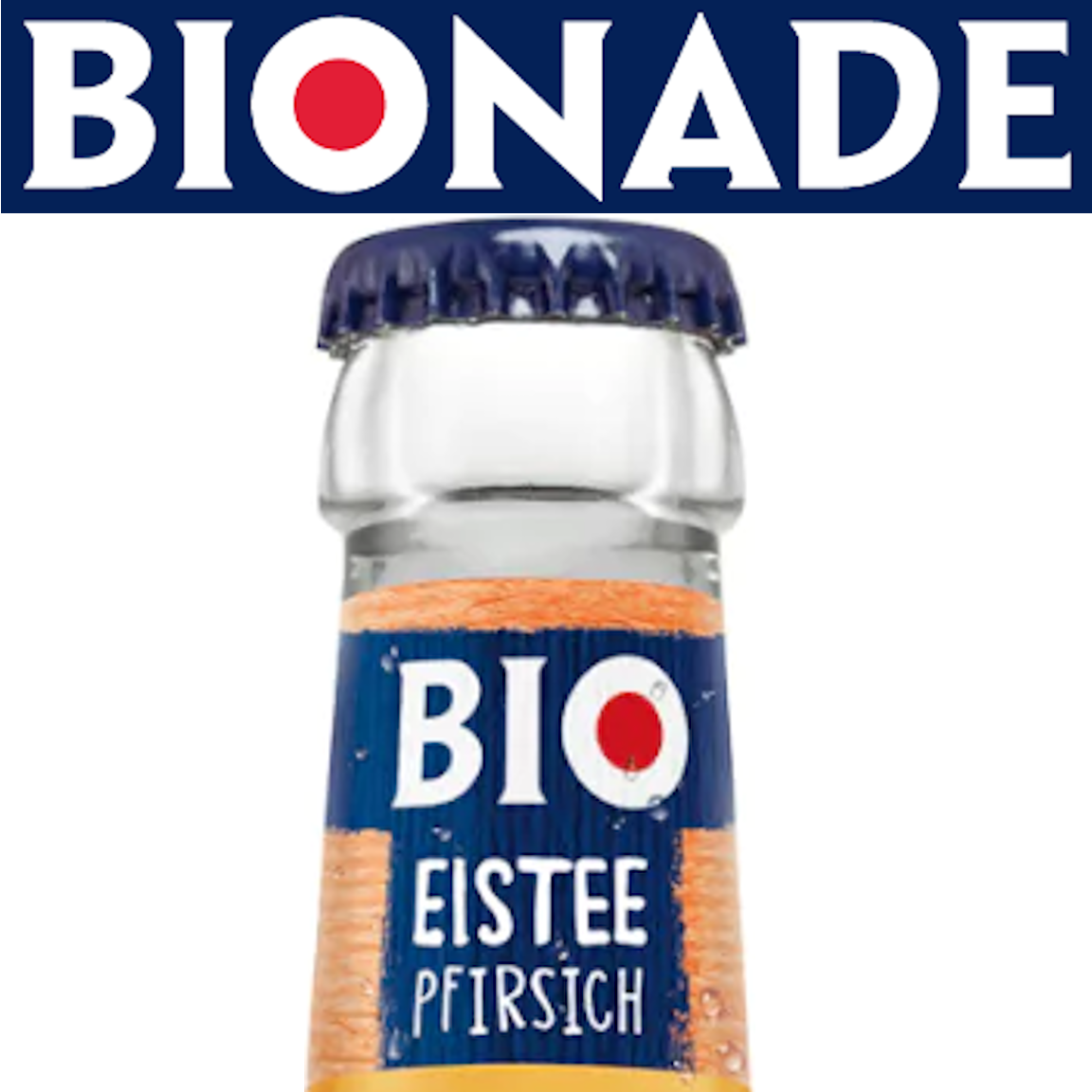 Bionade Eistee Pfirsich (12/0,33 Ltr. Glas MEHRWEG)