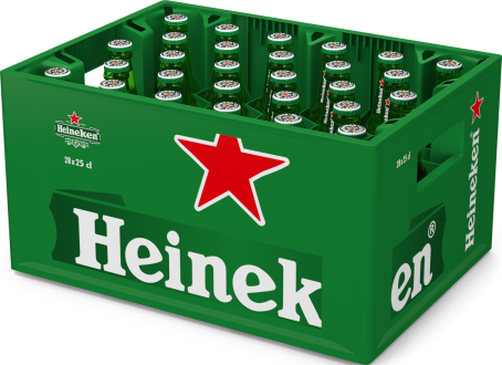 Heineken Beer (28/0,25 Ltr. Glas MEHRWEG)