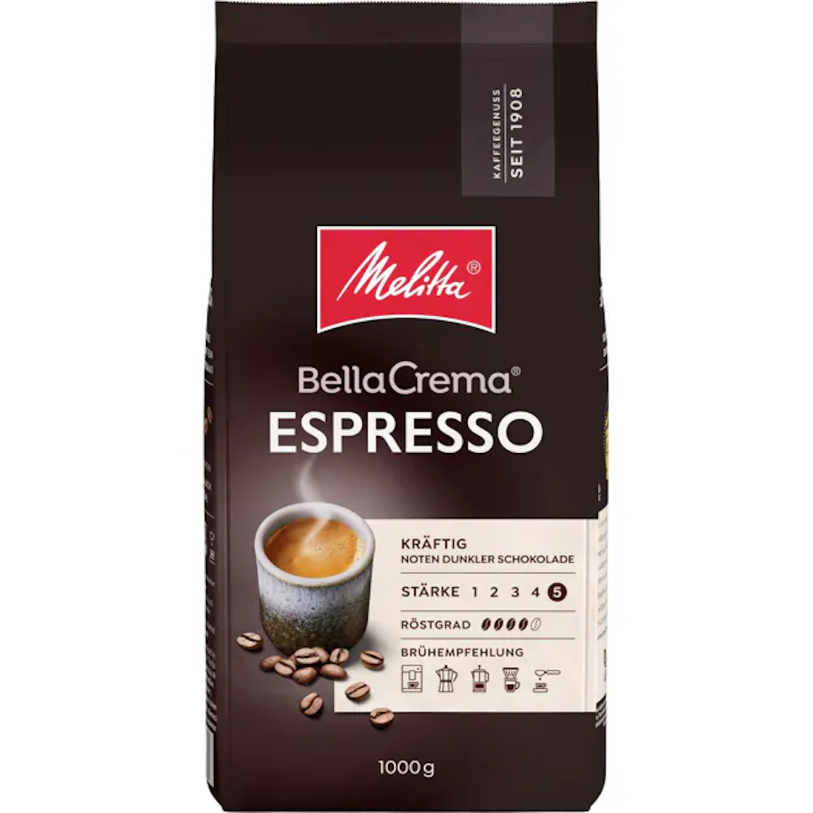 Melitta BellaCrema Cafe Espresso (1000 g.)