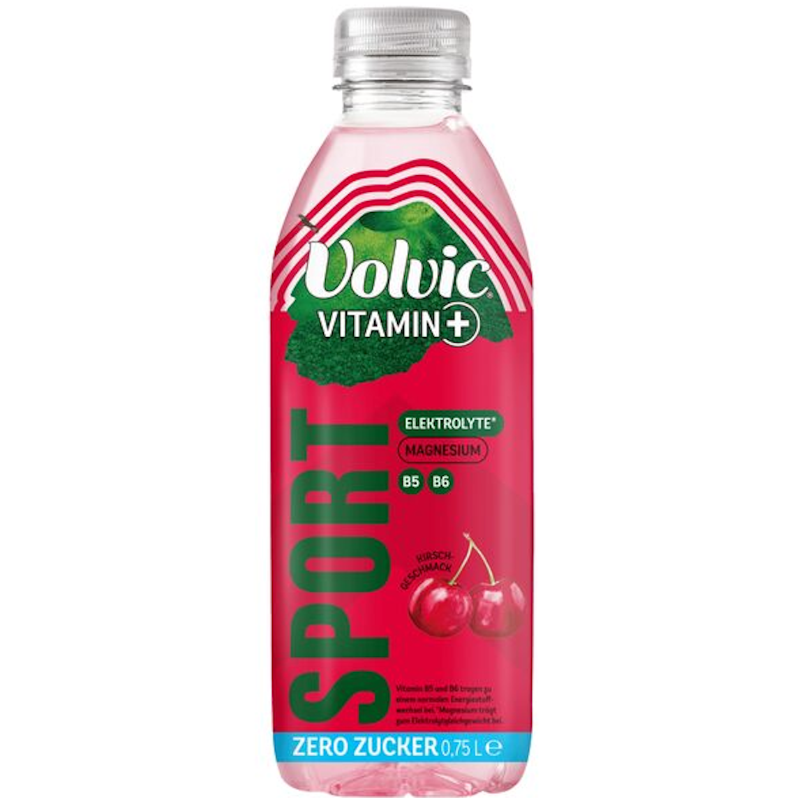 Volvic Vitamin+ Sport Kirsche (6/0,75 Ltr. PET EINWEG)