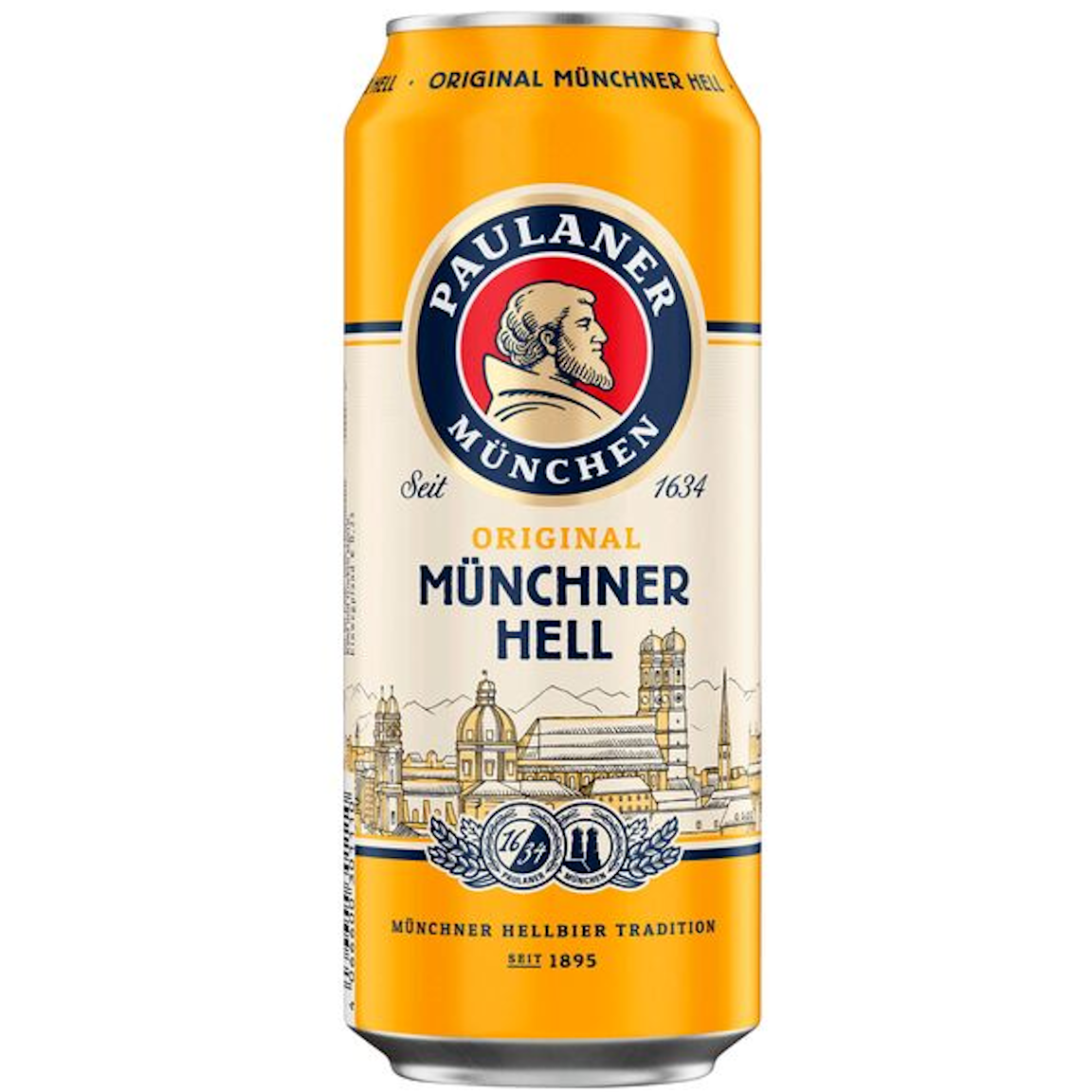 Paulaner Original Münchner Hell  (24/0,50 Ltr. Dose EINWEG)