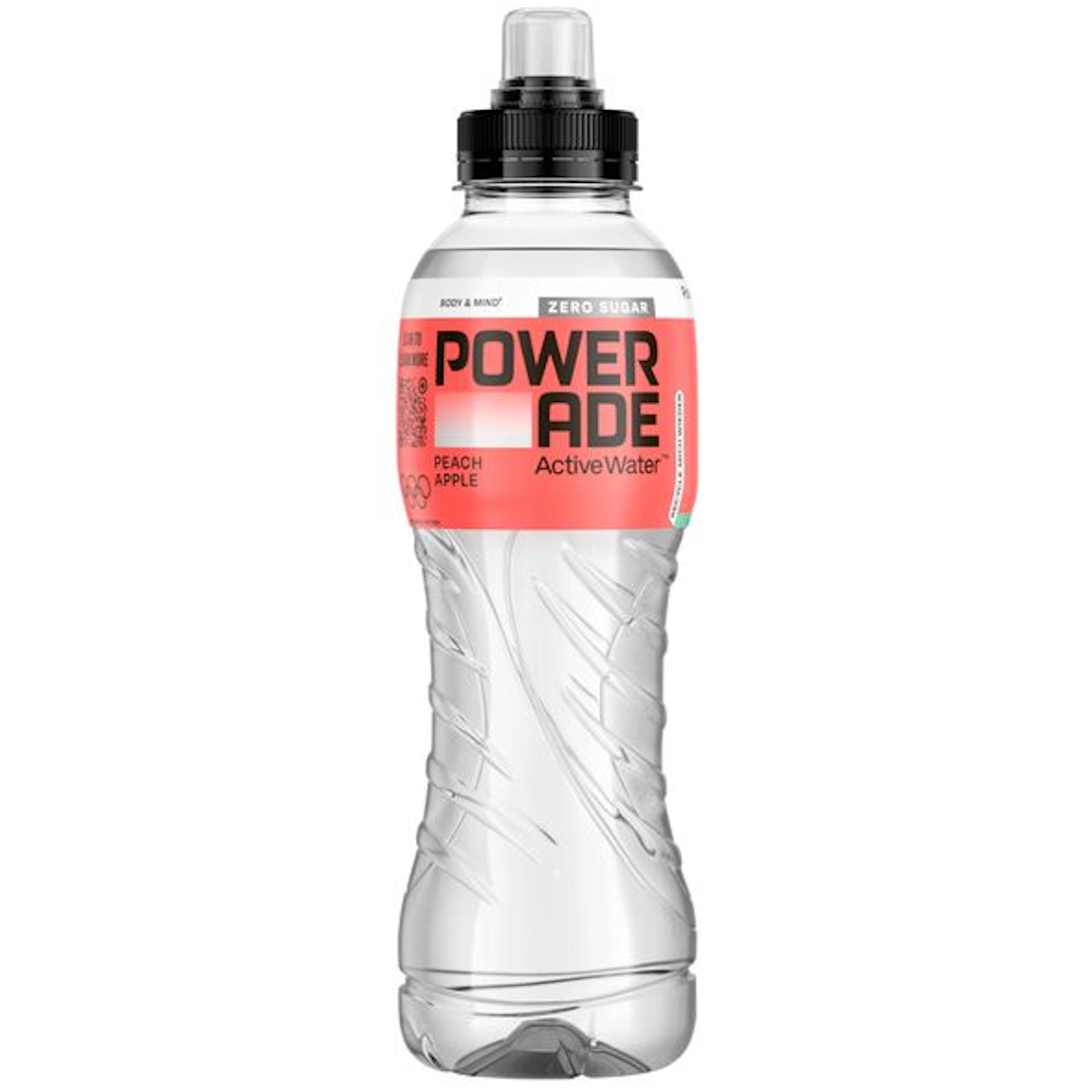 Powerade Active Water Pfirsich Apfel (12/0,50 Ltr. EINWEG)
